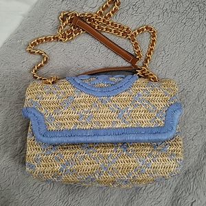 Fleming Soft Straw Shoulder Bag